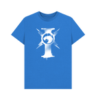 Bright Blue Adeptus Custodes Graffiti Insignia T Shirt