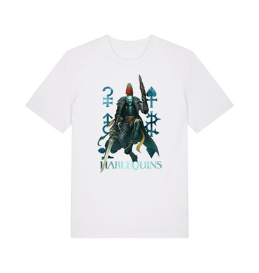 White Printed T-shirt Front