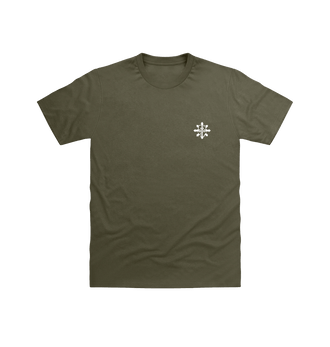 Military Green Chaos Knights Insignia T Shirt