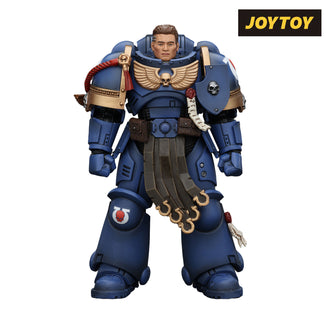 JoyToy Warhammer 40,000: Space Marine 2 Action Figure - Sergeant Gadriel (1/18 Scale) Preorder