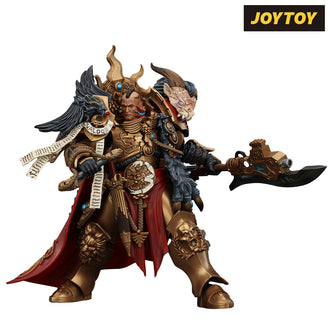 JoyToy Warhammer The Horus Heresy Action Figure - Legio Custodes, Constantin Valdor, Captain-General of the Legio Custodes (1/18 Scale) & Exclusive T Shirt Preorder