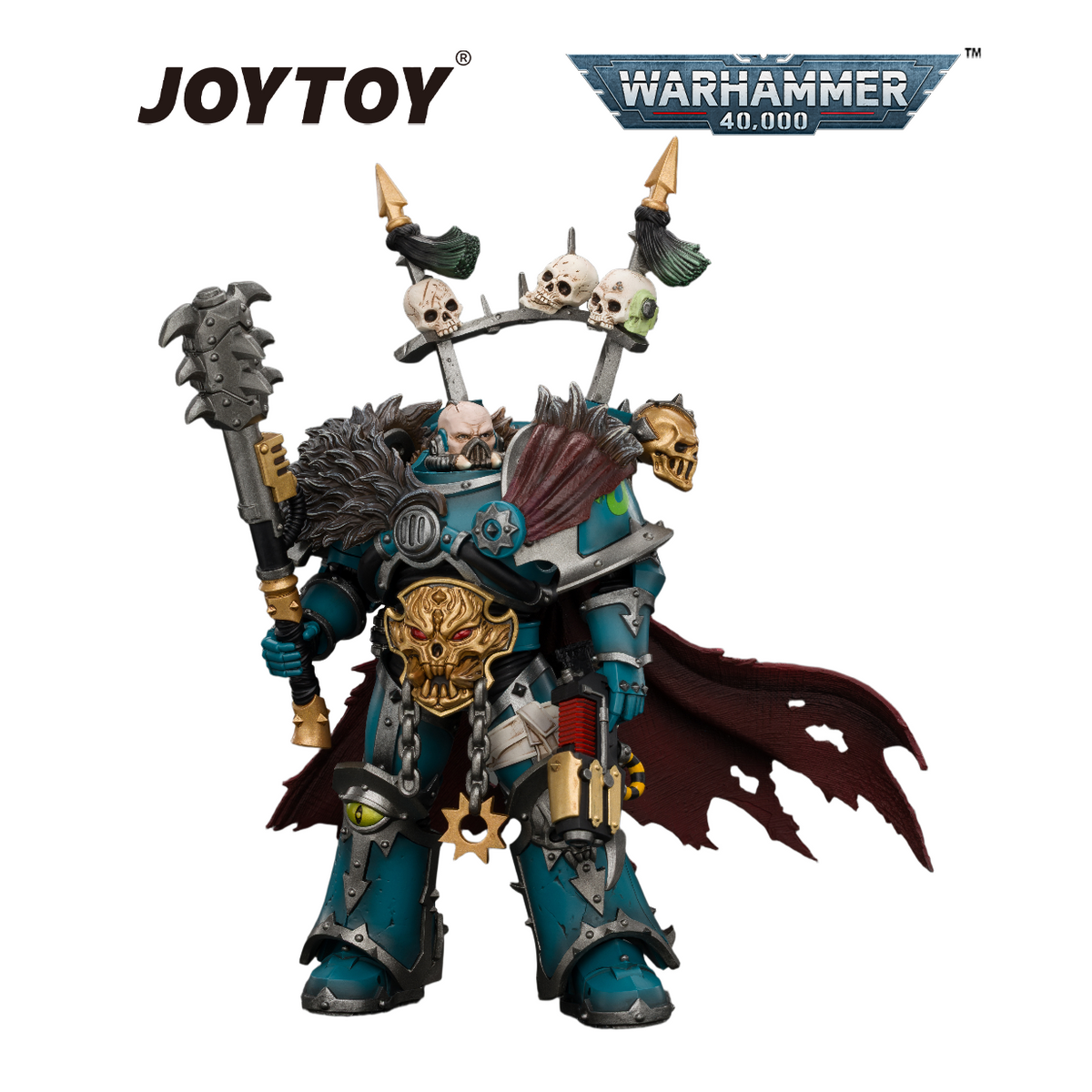 JOYTOY Warhammer 40,000 - Alpha Legion, Chaos Lord (1/18 Scale) Preorder
