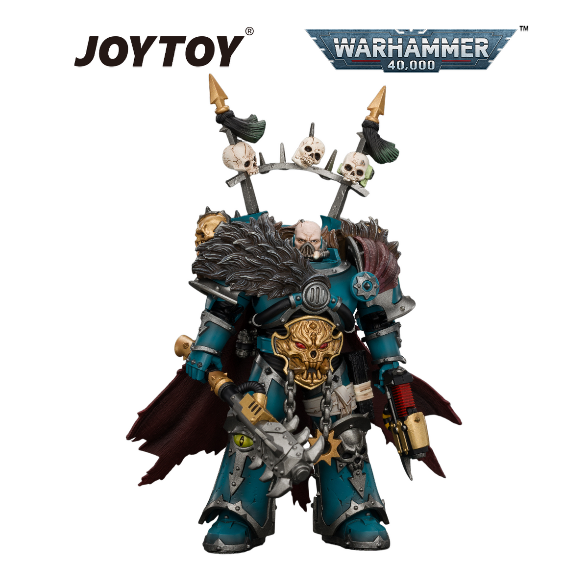 JOYTOY Warhammer 40,000 - Alpha Legion, Chaos Lord (1/18 Scale) Preorder