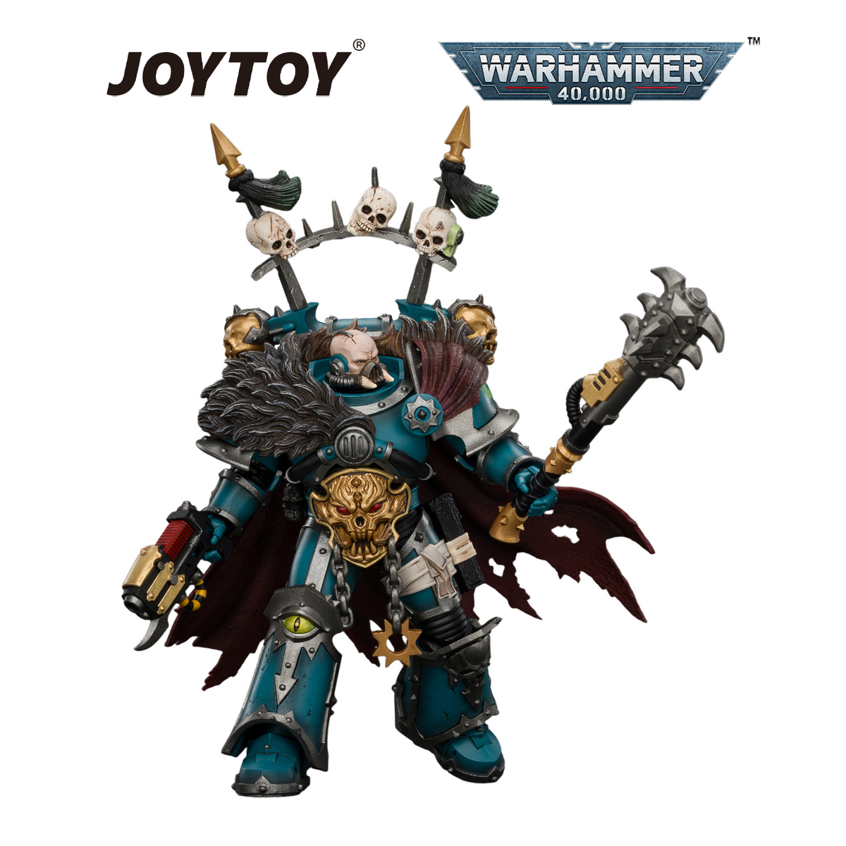 JOYTOY Warhammer 40,000 - Alpha Legion, Chaos Lord (1/18 Scale) Preorder