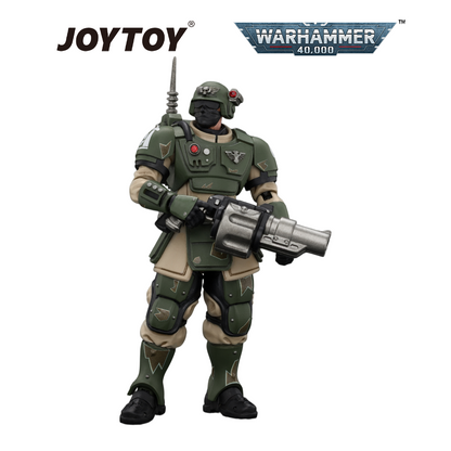 JOYTOY Warhammer 40,000 - Astra Militarum Kasrkin 5 with Grenade Launcher (1/18 Scale) Preorder