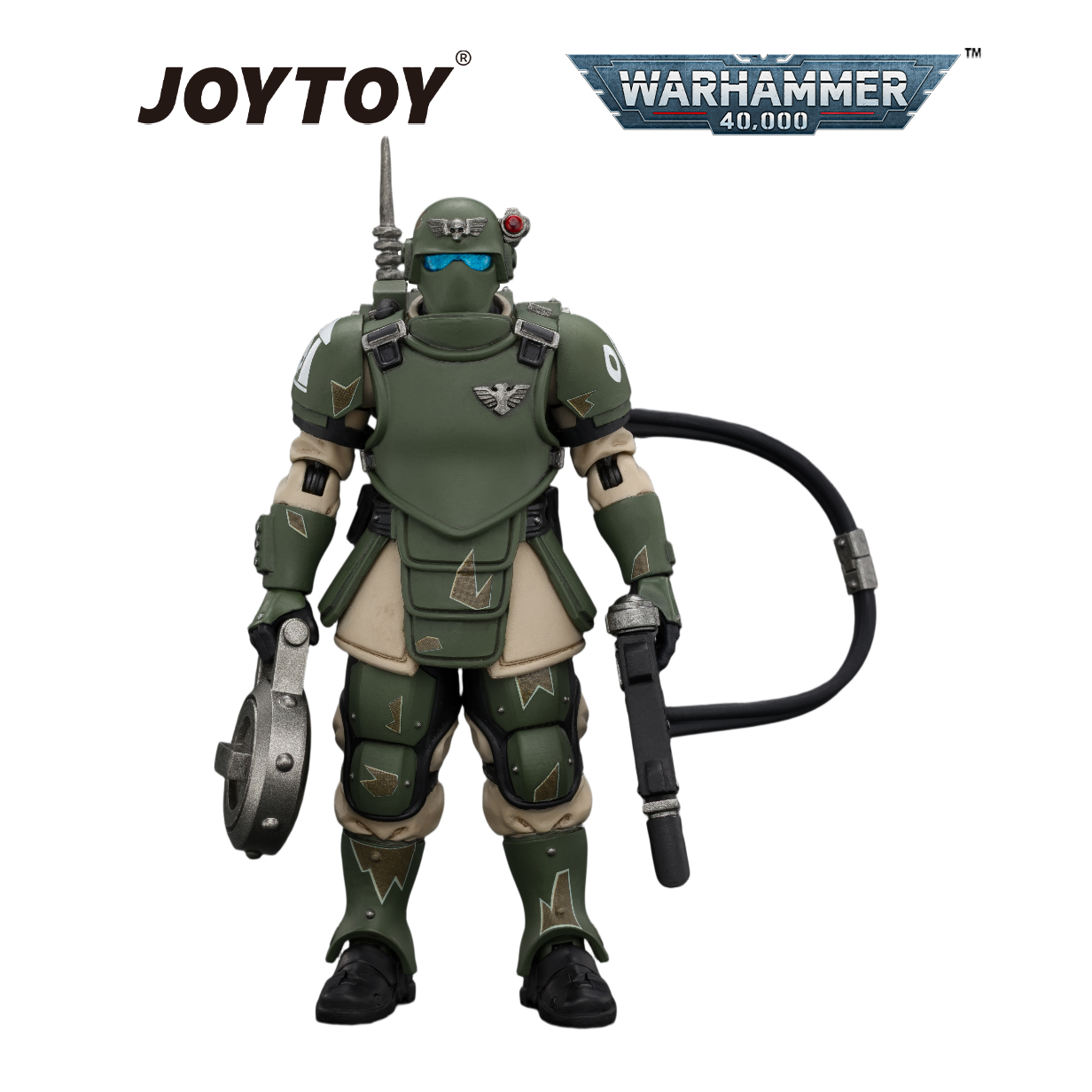 JOYTOY Warhammer 40,000 - Astra Militarum Kasrkin 6 with Hot-shot Laspistol (1/18 Scale) Preorder