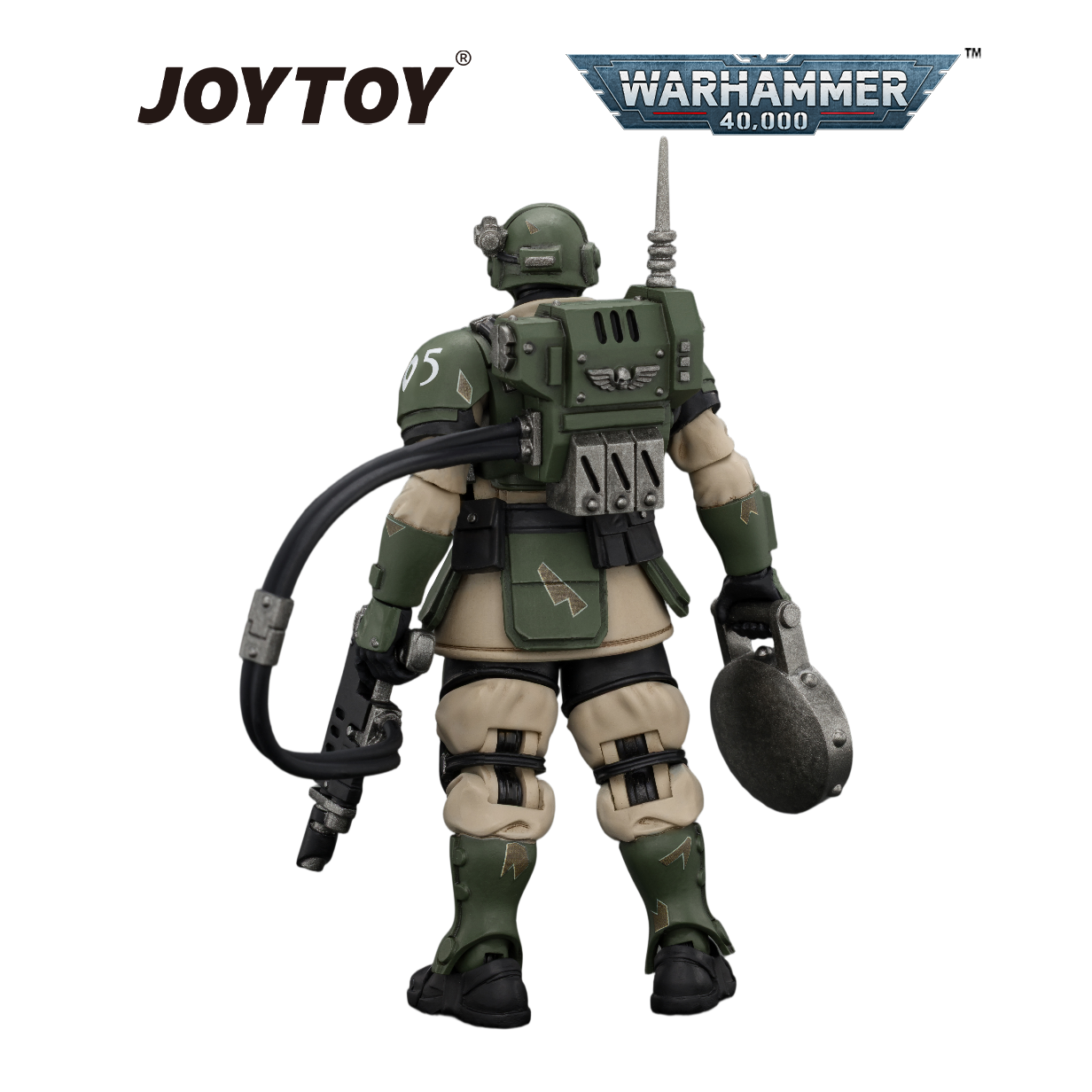 JOYTOY Warhammer 40,000 - Astra Militarum Kasrkin 6 with Hot-shot Laspistol (1/18 Scale) Preorder