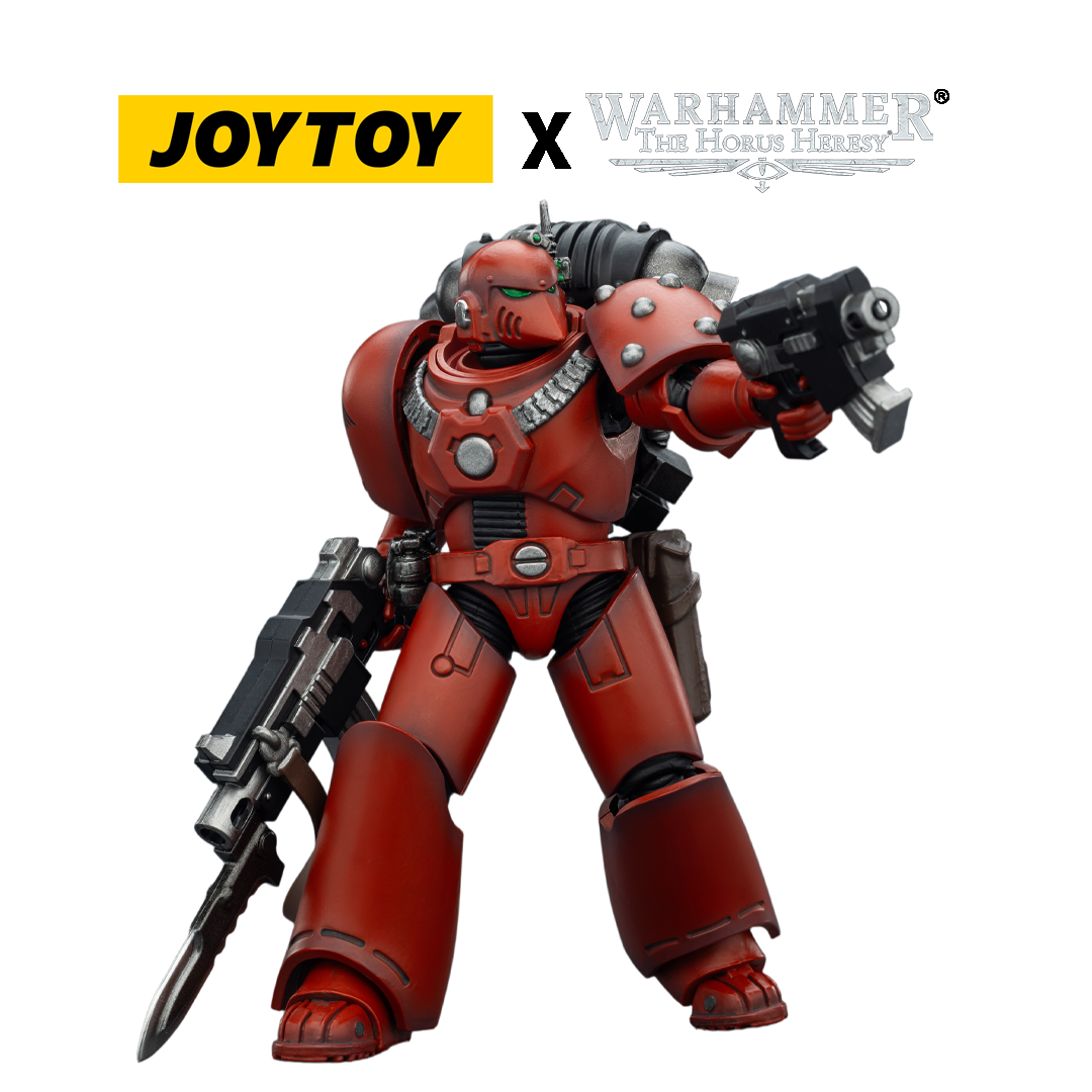 JoyToy Warhammer The Horus Heresy Action Figure - Blood Angels, MKVI Legionary (1/18 Scale) Preorder
