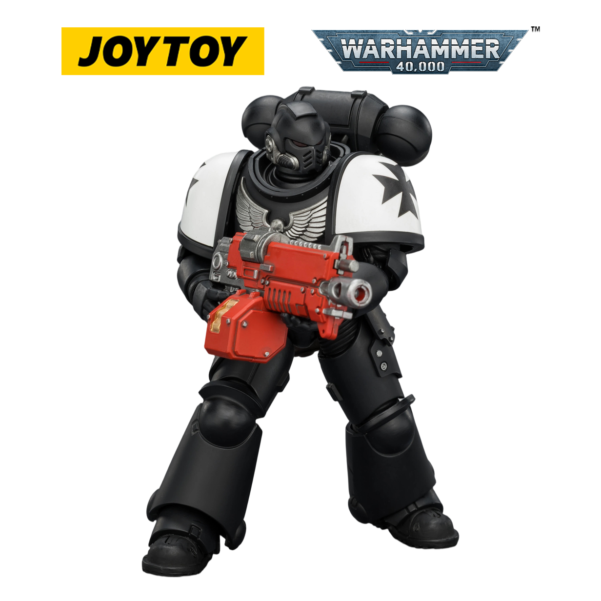 JOYTOY Warhammer 40,000 - Black Templars, Intercessor (1/18 Scale) Preorder