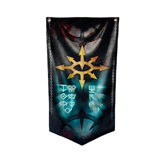 Warhammer 40,000: Black Legion Banner - Preorder
