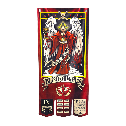 Blood Angels Chapter Banner - Preorder