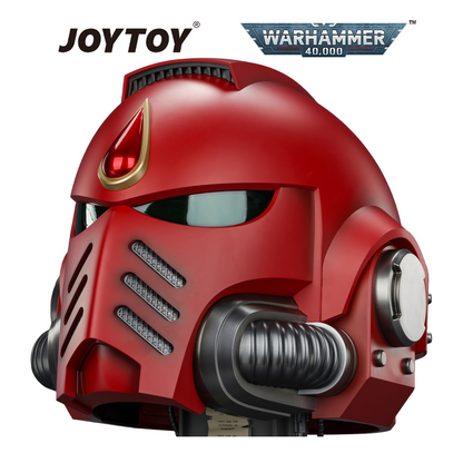JOYTOY Warhammer 40,000: Blood Angels Mk X Helmet and Display Stand (1/1 Scale) Preorder