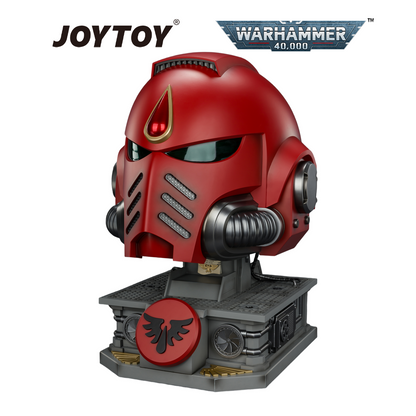 JOYTOY Warhammer 40,000: Blood Angels Mk X Helmet and Display Stand (1/1 Scale) Preorder