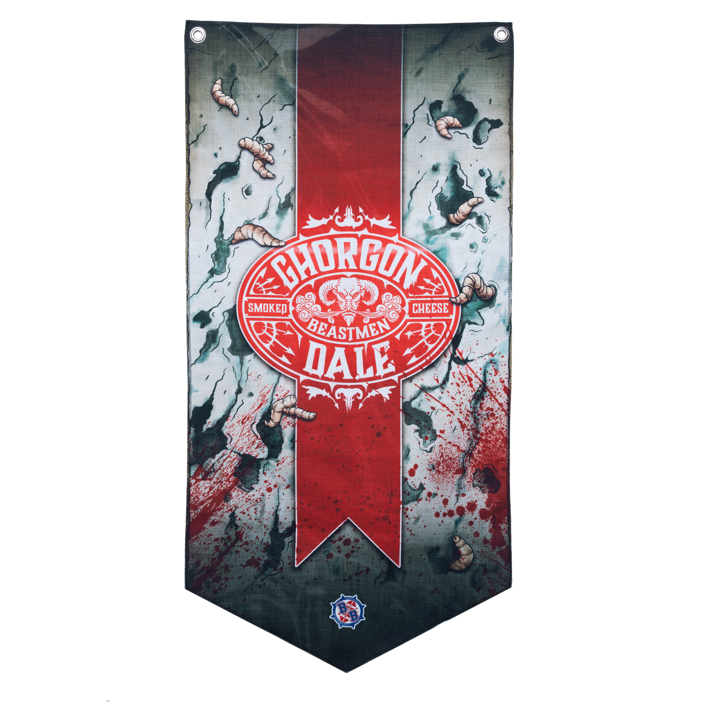 Blood Bowl Ghorgon Cheese Wall Banner