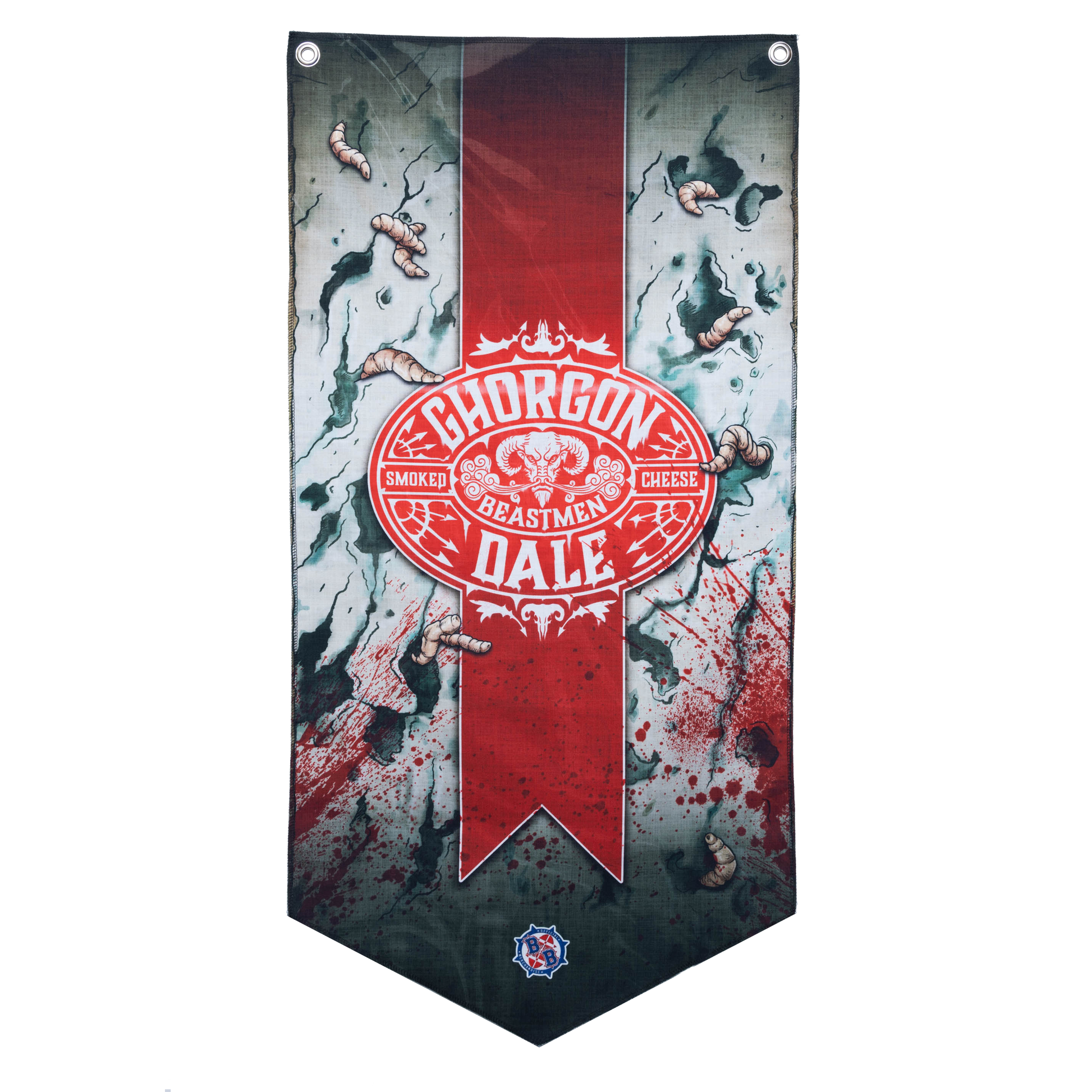 Blood Bowl Ghorgon Cheese Wall Banner
