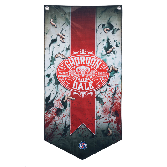 Blood Bowl Ghorgon Cheese Wall Banner