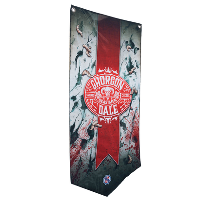 Blood Bowl Ghorgon Cheese Wall Banner