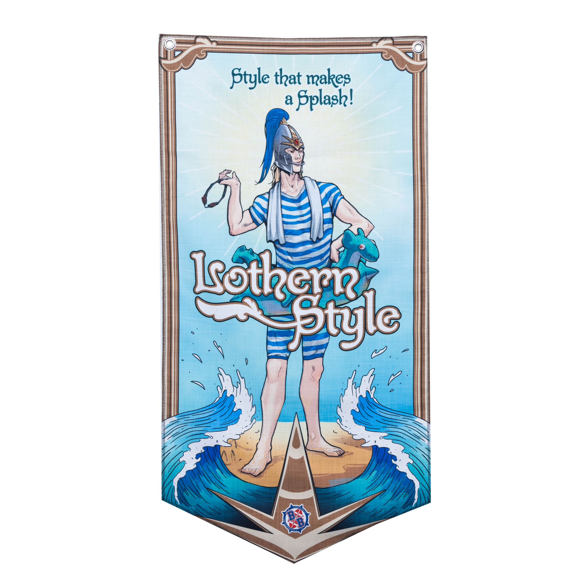 Blood Bowl Lothern Style Wall Banner