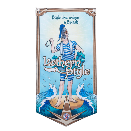 Blood Bowl Lothern Style Wall Banner