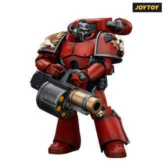 JoyToy Warhammer The Horus Heresy Action Figure - Blood Angels, Angel's Tears Erelim with Angel's Tears Grenade Launcher (1/18 Scale) Preorder