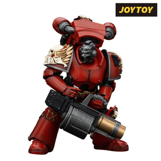 JoyToy Warhammer The Horus Heresy Action Figure - Blood Angels, Angel's Tears Erelim with Angel's Tears Grenade Launcher (1/18 Scale) Preorder