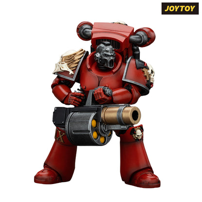 JoyToy Warhammer The Horus Heresy Action Figure - Blood Angels, Angel's Tears Erelim with Angel's Tears Grenade Launcher (1/18 Scale)