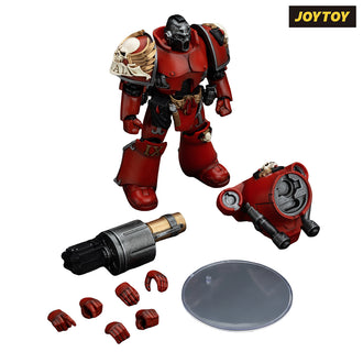 JoyToy Warhammer The Horus Heresy Action Figure - Blood Angels, Angel's Tears Erelim with Angel's Tears Grenade Launcher (1/18 Scale)