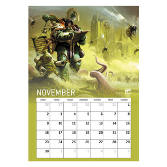 Death Guard 2025 Calendar