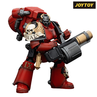 JoyToy Warhammer The Horus Heresy Action Figure - Blood Angels, Angel's Tears Arch-Erelim with Angel's Tears Grenade Launcher (1/18 Scale) Preorder