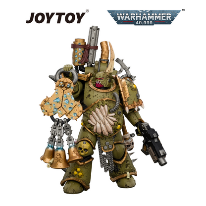 JOYTOY Warhammer 40,000 - Death Guard, Plague Marine (1/18 Scale) Preorder