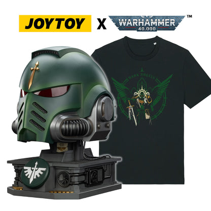 JoyToy Warhammer 40,000: Dark Angels Mk X Helmet and Display Stand (1:1 Scale) Preorder