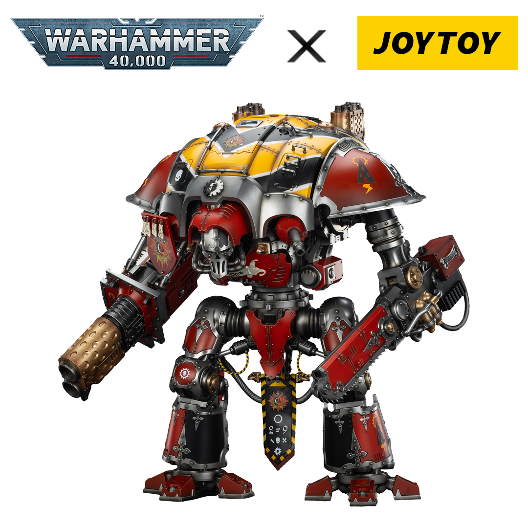 JoyToy Warhammer: 40,000 Action Figure - Imperial Knights, House Raven, Knight Errant Preorder