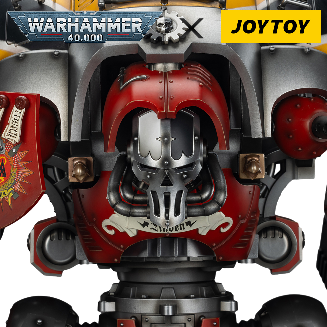 JoyToy Warhammer: 40,000 Action Figure - Imperial Knights, House Raven, Knight Errant Preorder