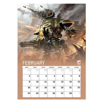 Imperial Knights 2025 Calendar