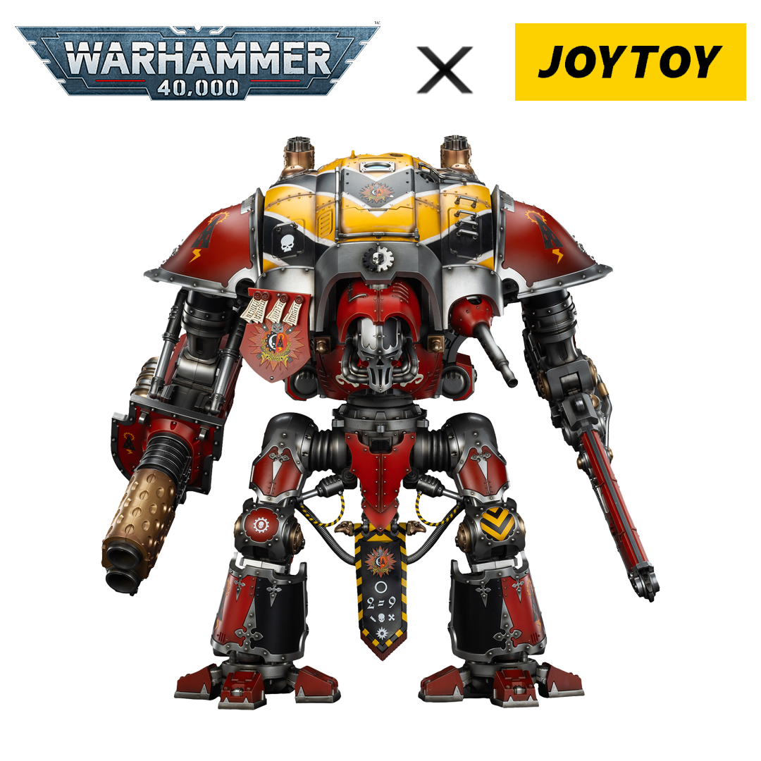 JoyToy Warhammer: 40,000 Action Figure - Imperial Knights, House Raven, Knight Errant Preorder