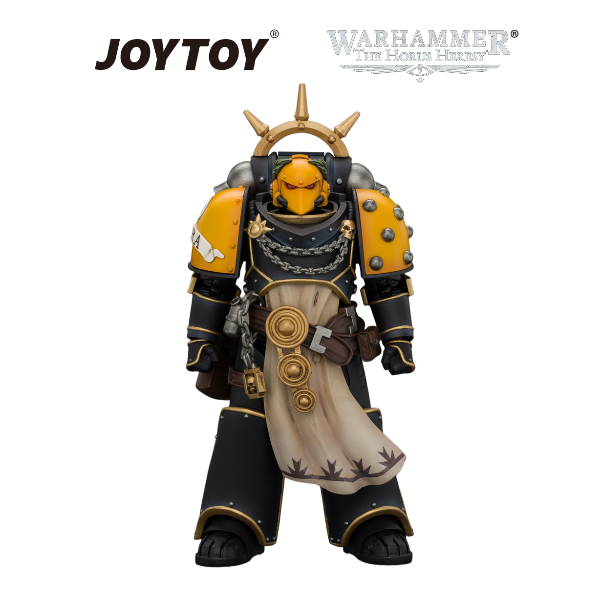JOYTOY Warhammer The Horus Heresy - Imperial Fists, Champion Consul with Combi-Melta and Power Sword (1/18 Scale) Preorder