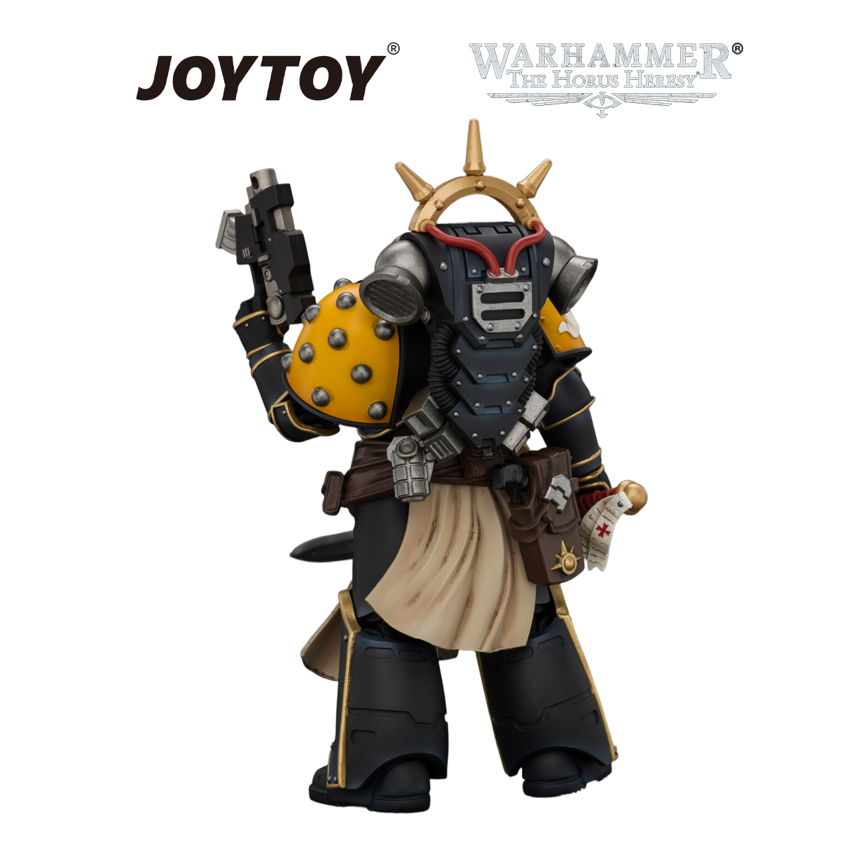 JOYTOY Warhammer The Horus Heresy - Imperial Fists, Champion Consul with Combi-Melta and Power Sword (1/18 Scale) Preorder