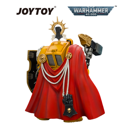 JOYTOY Warhammer 40,000 - Imperial Fists, Darnath Lysander with Thunder Hammer and Storm Shield (1/18 Scale) Preorder