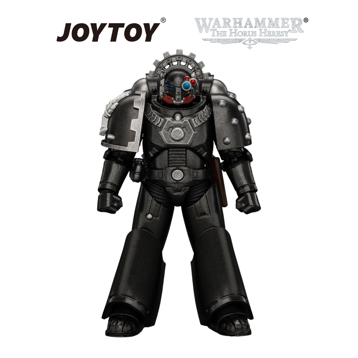 JOYTOY Warhammer The Horus Heresy - Iron Hands, MKVI Tactical Sergeant (1/18 Scale) Preorder