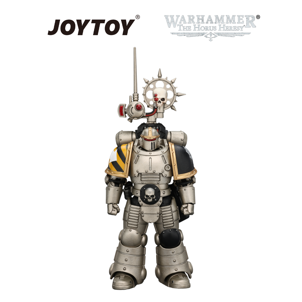JOYTOY Warhammer The Horus Heresy - Iron Warriors, MkII Legionary 2 with Bolter and Bolt Pistol (1/18 Scale) Preorder