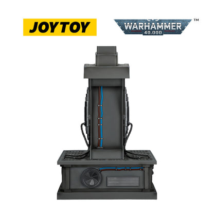 JOYTOY Warhammer 40,000: White Scars Mk X Helmet and Display Stand (1/1 Scale)
