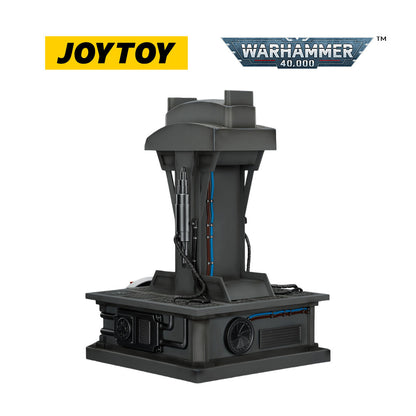 JOYTOY Warhammer 40,000: White Scars Mk X Helmet and Display Stand (1/1 Scale)