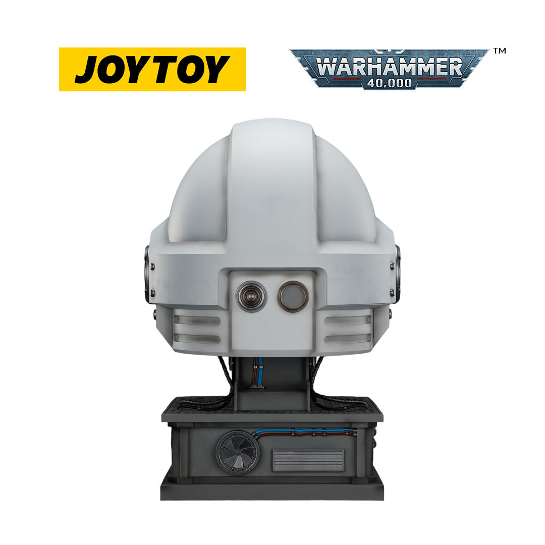 JOYTOY Warhammer 40,000: White Scars Mk X Helmet and Display Stand (1/1 Scale)