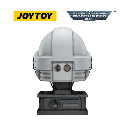 JOYTOY Warhammer 40,000: White Scars Mk X Helmet and Display Stand (1/1 Scale)