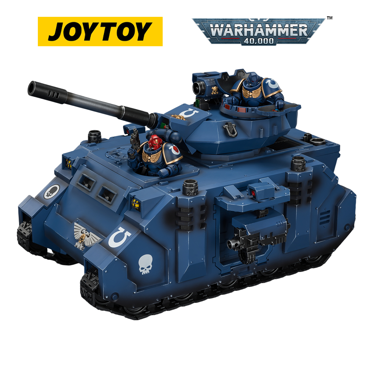 JOYTOY Warhammer 40,000 Ultramarines Predator Destructor & Intercessor (Scale 1:18) Preorder Bundle
