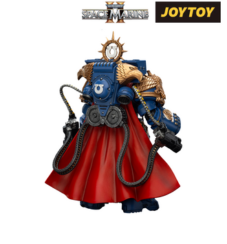 Ultramarines, Marneus Calgar, Chapter Master with MkX Gravis Armour and the Gauntlets of Ultramar