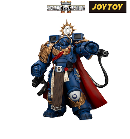 Ultramarines, Marneus Calgar, Chapter Master with MkX Gravis Armour and the Gauntlets of Ultramar (1/18 Scale)