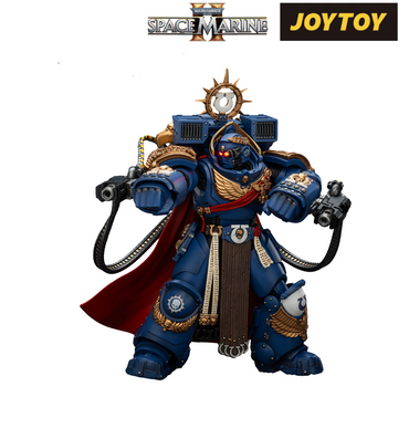 Ultramarines, Marneus Calgar, Chapter Master with MkX Gravis Armour and the Gauntlets of Ultramar (1/18 Scale)