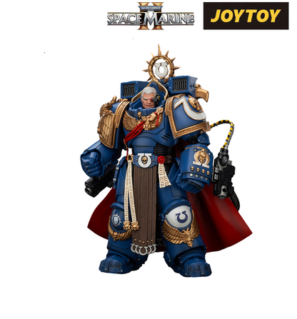 Ultramarines, Marneus Calgar, Chapter Master with MkX Gravis Armour and the Gauntlets of Ultramar (1/18 Scale)