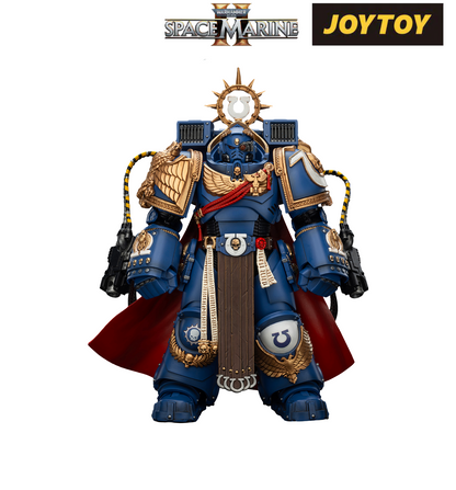 Ultramarines, Marneus Calgar, Chapter Master with MkX Gravis Armour and the Gauntlets of Ultramar (1/18 Scale)
